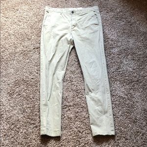Men’s H&M LOGG Skinny Fit Khaki Pants